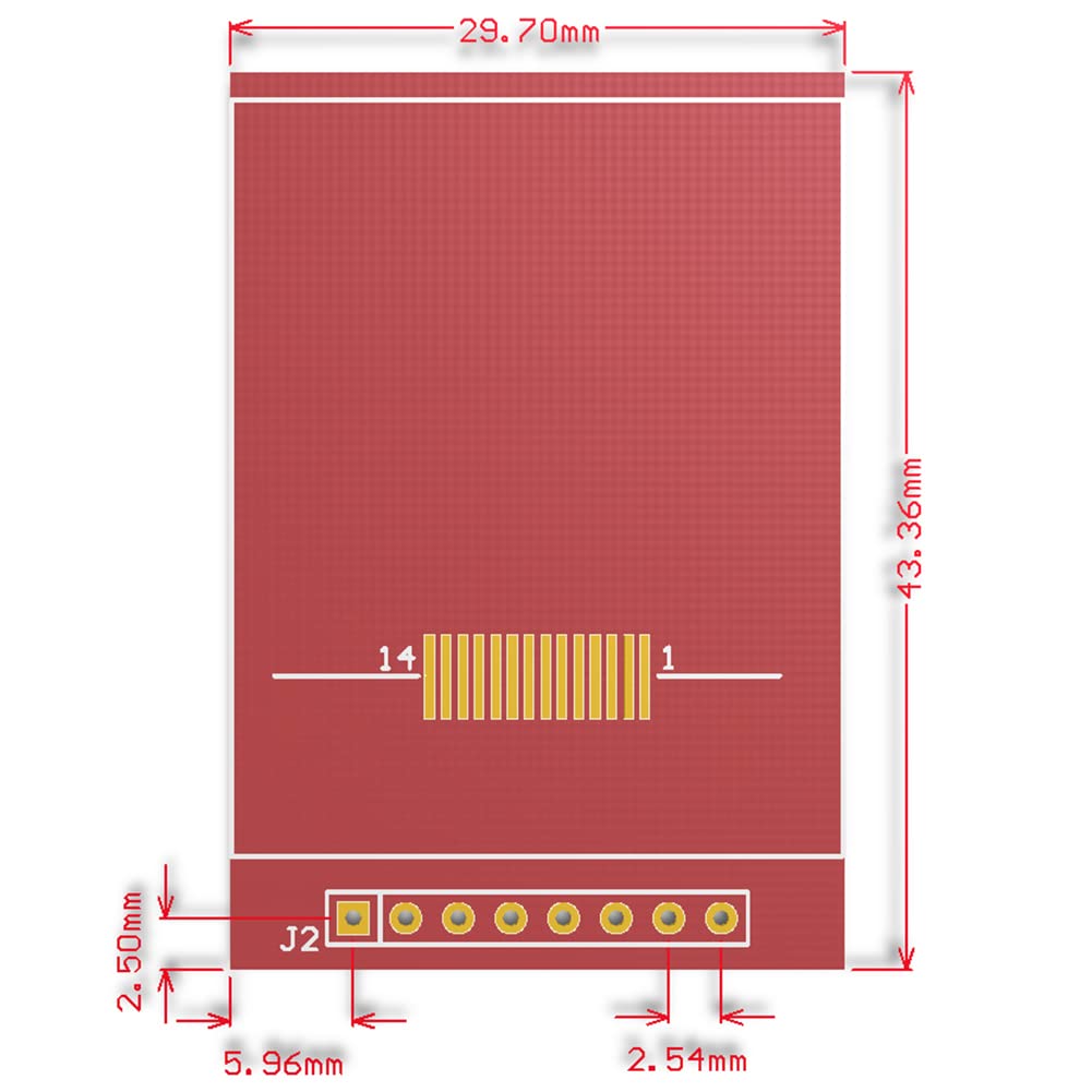 DIYmalls 1.44" TFT LCD Display Screen Module 3.3V RGB 65K 128x128 4-Wire SPI ST7735S for Arduino U NO Mega-2560