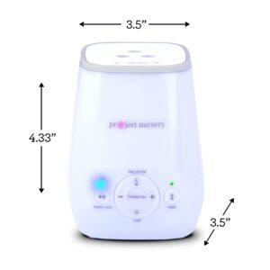 Project Nursery 5-in-1 Sound Soother - Bluetooth Speaker, Sound Soother, Projector, Nightlight and Sleep Timer for Babies, Toddlers and Kids