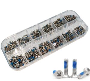 persberg 360pcs 12size laptop notebook tiny computer replacement electronic screws assortment kit silver,m2 m2.5 m3,for lenovo toshiba gateway samsung hp ibm dell sony acer asus harddisk sata ssd(11)