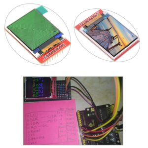 DIYmalls 1.44" TFT LCD Display Screen Module 3.3V RGB 65K 128x128 4-Wire SPI ST7735S for Arduino U NO Mega-2560