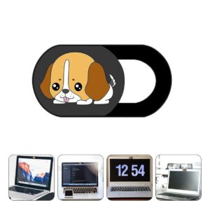 Mobestech Webcam Cover Camera Cover 3pcs Visual Laptop Dog Slider Webcam Slide Blocker Cover Animal Puppy Privacy Your for Thin Ultra- Pattern Desktop Camera Tablets Laptop Camera Cover