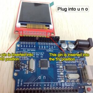 DIYmalls 1.8" inch TFT LCD Display Screen Module SPI Interface ST7735S 128x160 w/SD Card Slot for Arduino U NO Mega-2560