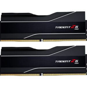 G.SKILL Trident Z5 Neo Series (AMD Expo) DDR5 RAM 32GB (2x16GB) 5600MT/s CL28-34-34-89 1.35V Desktop Computer Memory UDIMM - Matte Black (F5-5600J2834F16GX2-TZ5N)