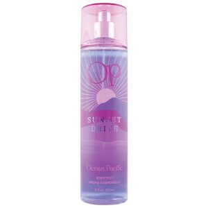 ocean pacific sunset drive body spray