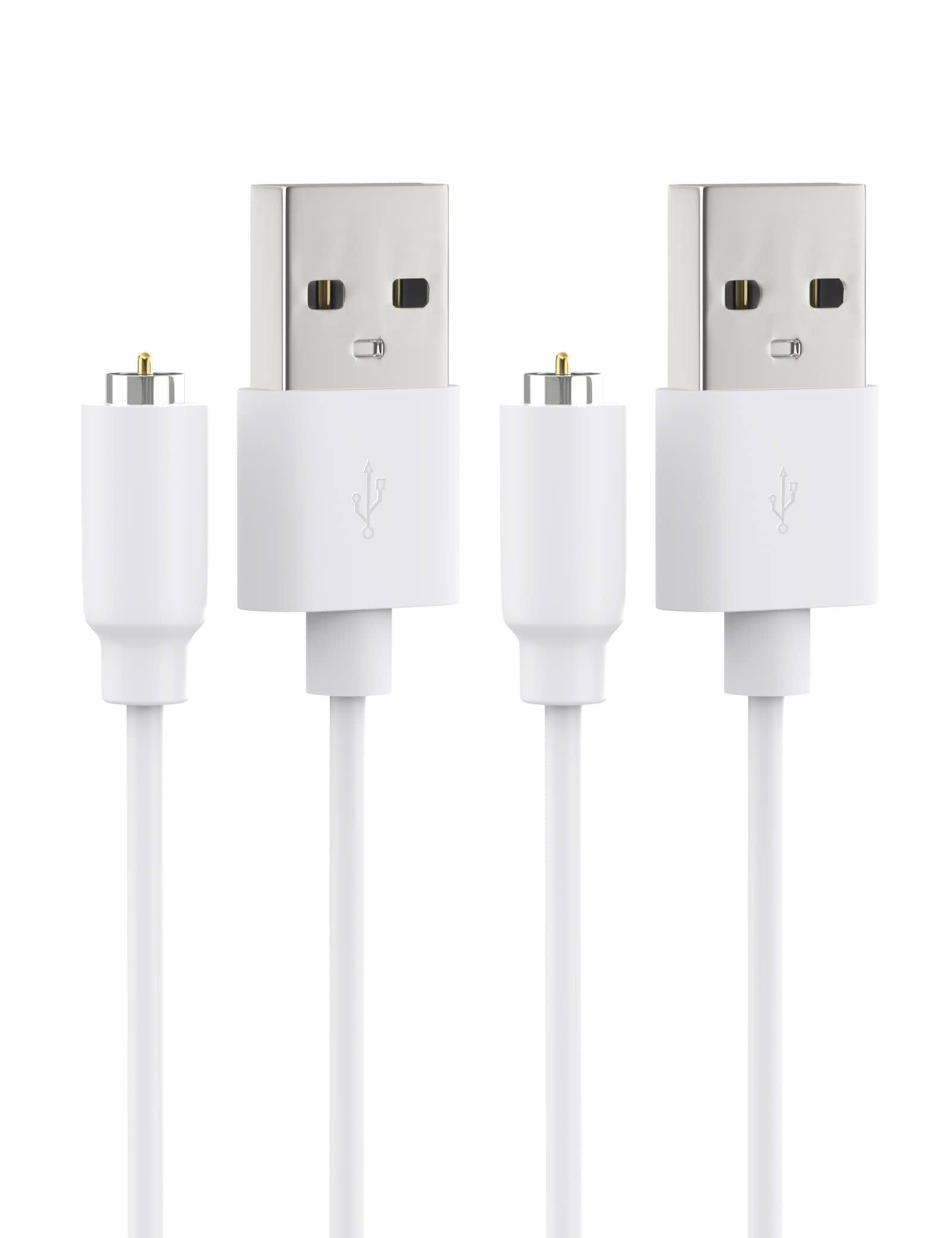 Bicmice Magnetic USB DC Charger Cable Replacement Charging Cord - 2 Pack