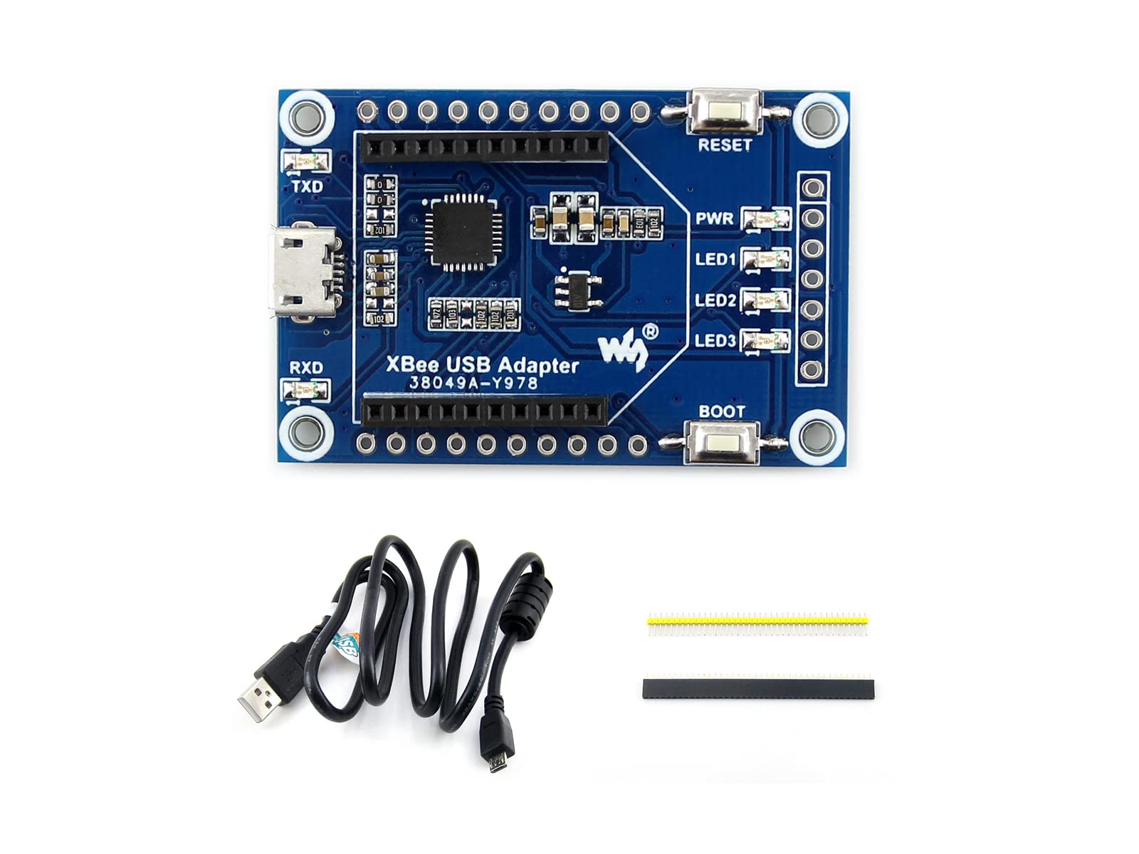 Waveshare UART Communication Board Supports XBee Connectivity