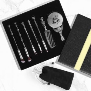 Wizard Wand Makeup Brushes, WeChip Make Up Brush Set for Women Girls, Birthday Gi-fts for Kids