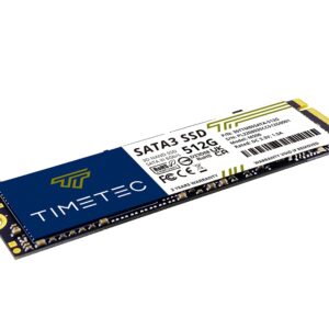 Timetec 512GBx2 (2 Pack) SSD 3D NAND SATA III 6Gb/s M.2 2280 NGFF 256TBW Read Speed Up to 550MB/s SLC Cache Performance Boost Internal Solid State Drive for PC Computer Laptop and Desktop