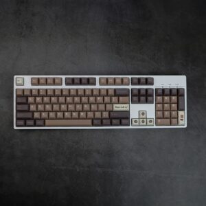 HFSECURITY Keycaps Mechanical Gaming Keyboard Keycaps for Cherry MX Switch GH60 GK61 GK64 68 75 84 87 96 98 104 108