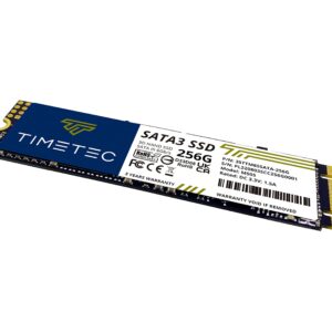 Timetec 256GBx10 (10 Pack) SSD 3D NAND TLC SATA III 6Gb/s M.2 2280 NGFF 128TBW Read Speed Up to 550MB/s SLC Cache Performance Boost Internal Solid State Drive for PC Computer Laptop and Desktop