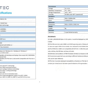 Timetec 1TBx2 (2 Pack) SSD NVMe PCIe Gen3x4 8Gb/s M.2 2280 3D NAND TLC 600TBW High Performance SLC Cache Read/Write Speed Up to 2,000/1,600 MB/s Internal Solid State Drive for PC Laptop and Desktop