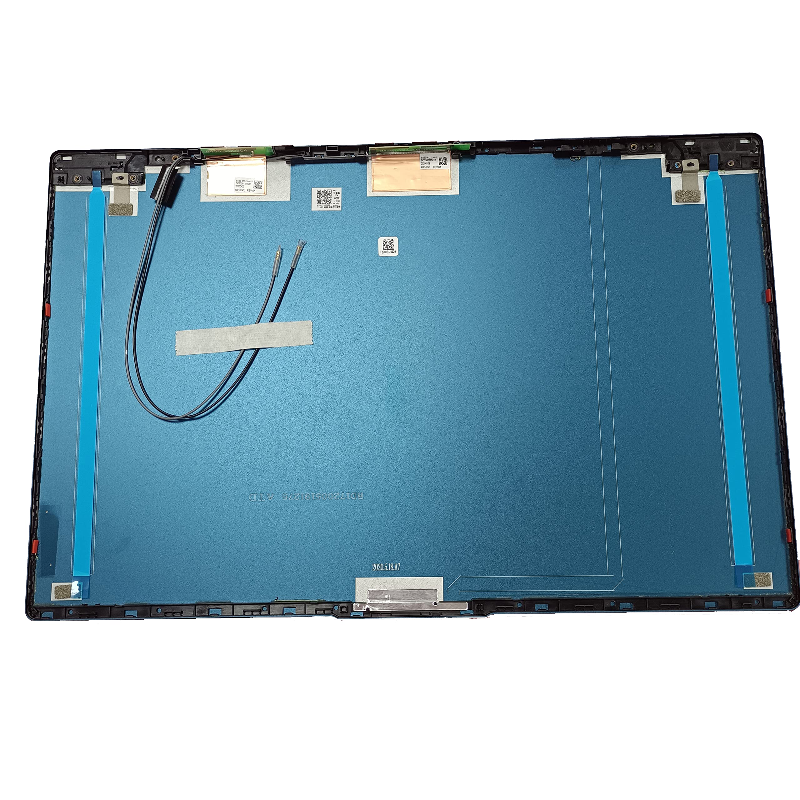 LTPRPTS Replacement Laptop LCD Cover Back Rear Top Lid for Lenovo Ideapad 5 15IIL05 15ITL05 15ARE05 5CB0X56075 AM1K7000120 AM1K7000320 AM1K7000420 Blue