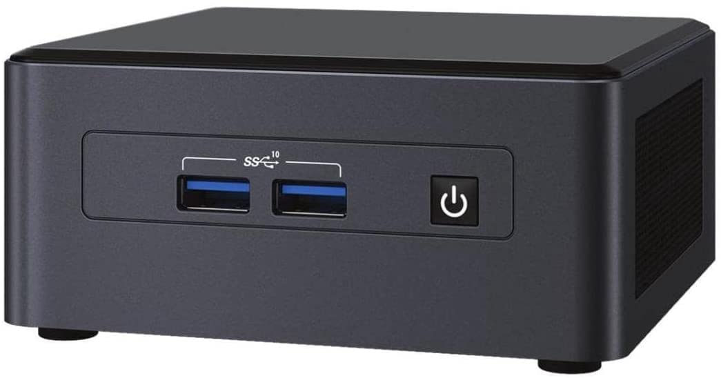 Intel NUC11 NUC11TNHi7 Mini PC, Quad-Core i7-1185G7, Up to 4.7 GHz Turbo, 32GB RAM, 1TB NVMe SSD, WiFi 6, BT 5.1, 4X4K Monitor Capable (32GB RAM + 1TB Top-Tier NVMe)