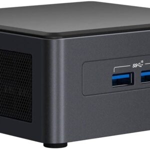 Intel NUC11 NUC11TNHi7 Mini PC, Quad-Core i7-1185G7, Up to 4.7 GHz Turbo, 32GB RAM, 1TB NVMe SSD, WiFi 6, BT 5.1, 4X4K Monitor Capable (32GB RAM + 1TB Top-Tier NVMe)