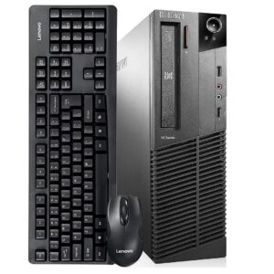 lenovo thinkcentre m91p sff refurbished computer pc, intel core i7-2600, 16gb ram, 2tb hard drive, dvd-rw, wifi, vga, dp, windows10 pro business desktop (renewed)