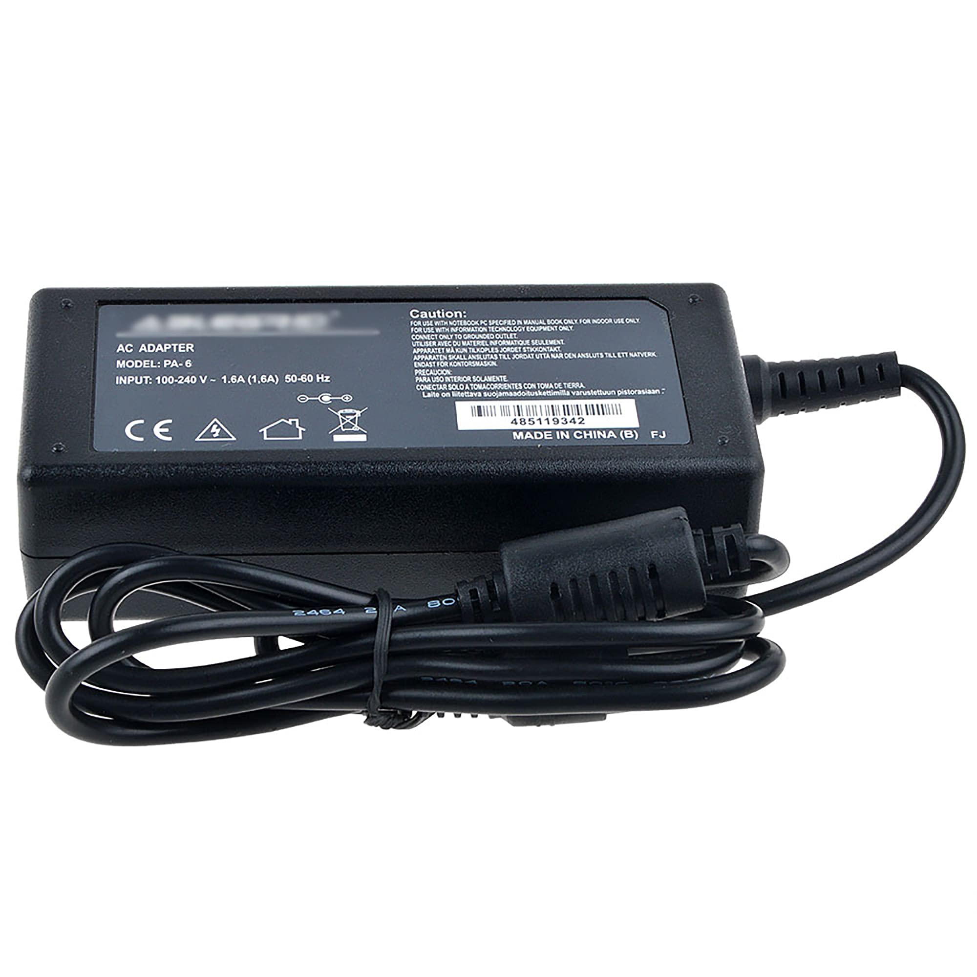 PKPOWER AC Adapter Replacement for Samsung LC32JG50QQNXZA C32JG50QQN LED Monitor Power Supply Cord