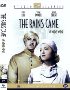 the rains came (1939) dvd tyrone power/myrna loy