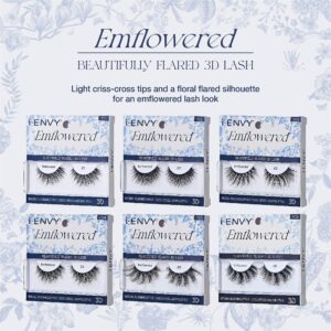 iEnvy Emflowered Natural Blooming Effect Fake Eyelashes Flared 3D False Lashes (06)