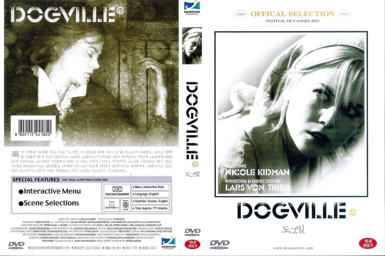 Dogville (2003) DVD Nicole Kidman/Paul Bettany