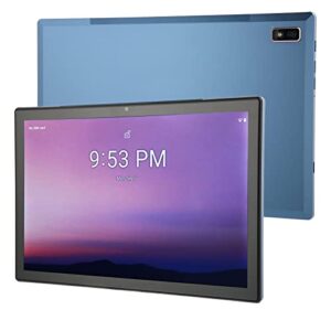 10. Blue 1 Inch 100-240V 4G LTE Gaming Tablet US Plug