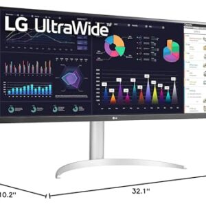 LG 34WQ650-W 34" 21:9 UltraWide Full HD (2560 x 1080) 100Hz IPS Monitor Bundle with Elite Suite 18 Software + 2 Year Protection Warranty