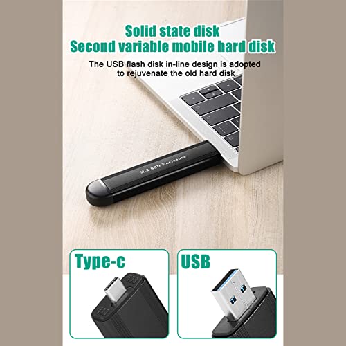 m.2 nvme ssd ngff Enclosure Adapter Plug and Play Smart Sleep Function Free m.2 ssd Enclosure for Desktop Tablet pc Black