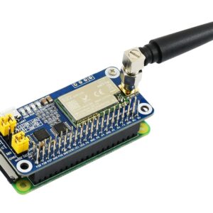 Waveshare SX1262/SX1268 LoRa HAT, Compatible with Raspberry Pi 5/4B/3B/Zero/Zero W/Zero 2W/Pico/Pico W/Pico WH, UART Interface, SX1262 868M LoRa HAT