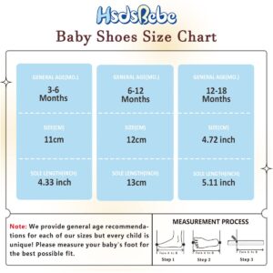 HsdsBebe Baby Ankle Boots Infant Boys Girls Fleece Booties Anti-Slip Sole Sneakers Toddler Newborn Walking Crib Shoes(M2035 black,2)