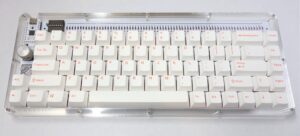 nullbits stacked acrylic case for nibble 65% keyboard kit