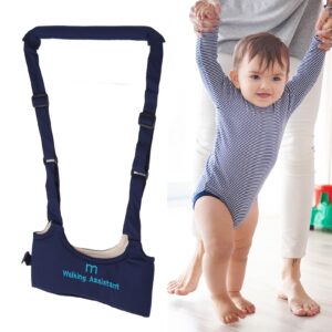 FILFEEL Baby Walker Baby Walking Harness Adjustable Handheld Kids Walker Helper Walking Learning Helper for Toddler 8-20 Months(Navy Blue)