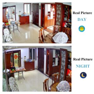 REVODATA 5MP PIR 940nm Invisible LED POE IP Camera Built in Micro Phone, 3.7mm Lens 80° IR Night Vision CCTV Indoor Security Camera,P2P H.265 Mini PIR Video Camera Motion Detection (IPIR-P-A-HS)