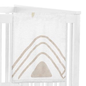 Sweet Jojo Designs Boho Desert Sun Taupe Milestone Blanket Monthly Newborn First Year Growth Mat Baby Shower Neutral Tan Beige Ivory Gold Cream Off White Bohemian Mountain Geometric Sunshine