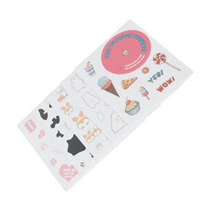 innovative decorative stickers with strong adhesion to camera stickers, protective cover