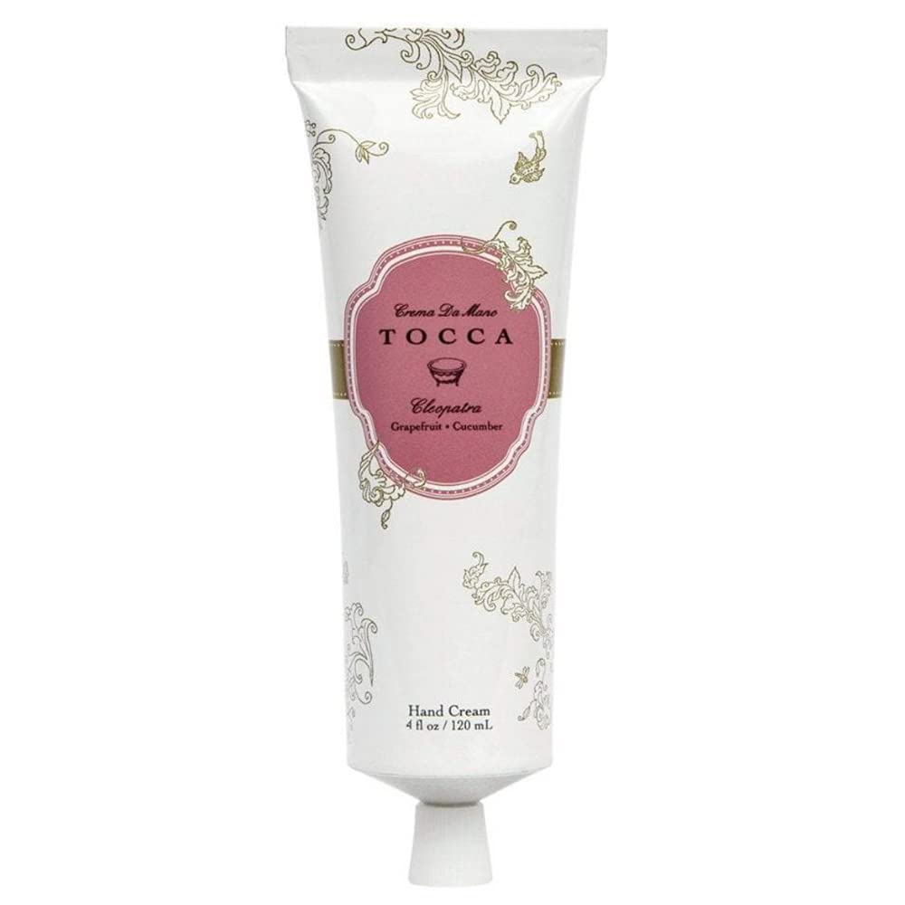 Tocca Eau de Parfum (50 ml) and Hand Cream (120 ml) in Cleopatra - Warm Floral, Grapefruit, Jasmine, Vanilla Musk