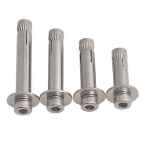 (5pcs) 304 Stainless Steel Expansion Bolts for Mechanical Machining Electrical etc M8x70mm.