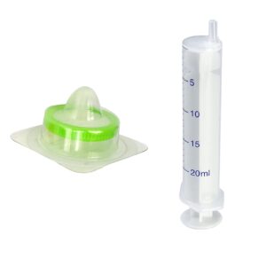 sterile syringe filter pes with 20ml plastic syringe, luer slip syringe for liquid