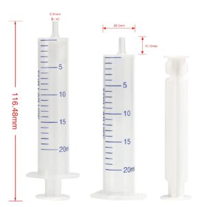 Sterile Syringe Filter PES with 20ml Plastic Syringe, luer Slip Syringe for Liquid