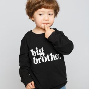 Big Brother Shirt New Baby Pregnancy Announcement Shirts Toddler Boys Promoted to Big Bro Tshirt