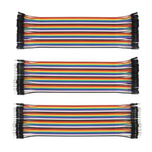 DIANN 560pcs Jumper Wire Kit with Breadboard Wire Multicolored Jumper Wires 40pin M-F, 40pin M-M, 40pin F-F