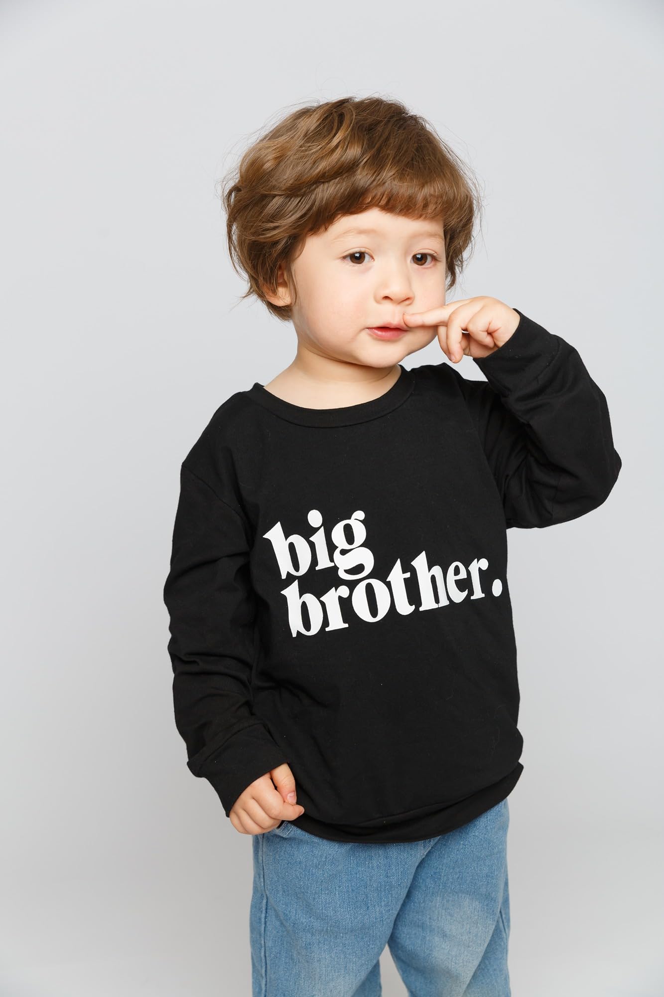 Big Brother Shirt New Baby Pregnancy Announcement Shirts Toddler Boys Promoted to Big Bro Tshirt