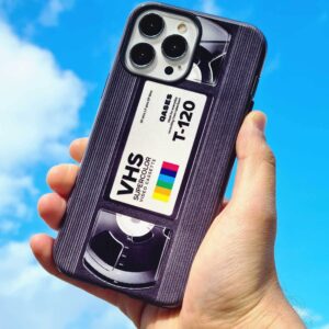 Qases Google Pixel 6 Pro Case - VHS Cassette - Ultra Tough Case - Customized