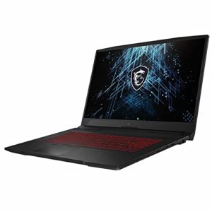 MSI Katana GF76 17 Gaming Laptop I 17.3" Full HD IPS 144Hz Thin Bezel I 11th Gen Intel 8-Core i7-11800H I 16GB DDR4 512GB SSD I GeForce RTX 3050 Ti 4GB I Backlit USB-C Win10 + 32GB MicroSD Card