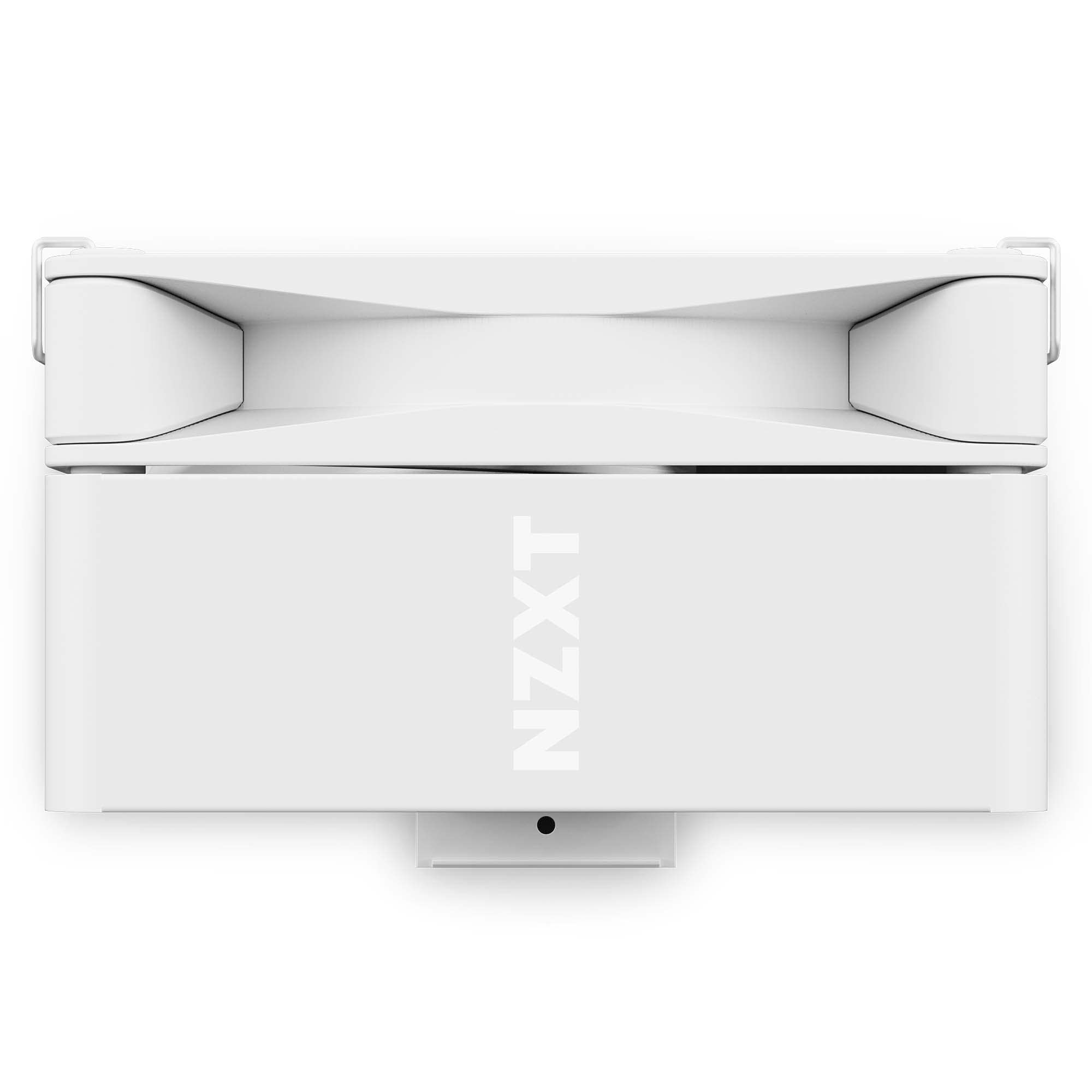 NZXT T120 CPU Air Cooler - RC-TN120-W1 - Conductive Copper Pipes - Fluid Dynamic Bearings - AMD and Intel Compatibility - White