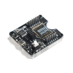 jessinie esp8266 burner development board test frame module downloader support for esp-12f esp-07s esp-12e esp-01s esp12s esp-01 flash download tool test board code burner