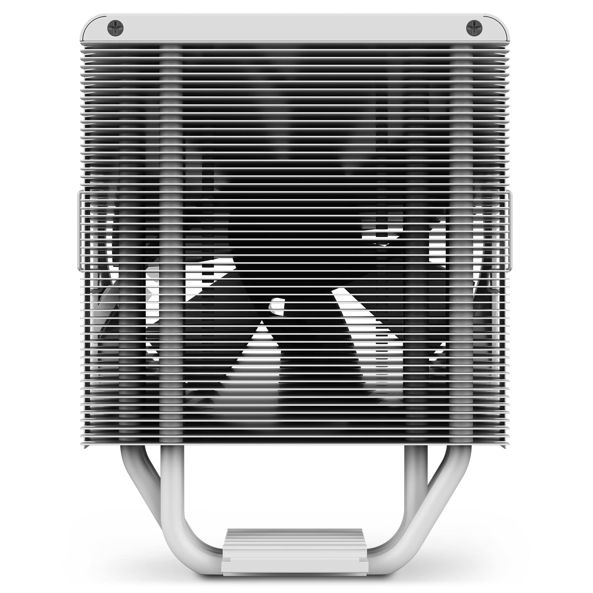 NZXT T120 CPU Air Cooler - RC-TN120-W1 - Conductive Copper Pipes - Fluid Dynamic Bearings - AMD and Intel Compatibility - White