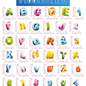 Alphabet Wall Decals ABC Stickers Learning Wall Decor for Kids Room Daycare Classroom Playroom Baby Nursery Decorations