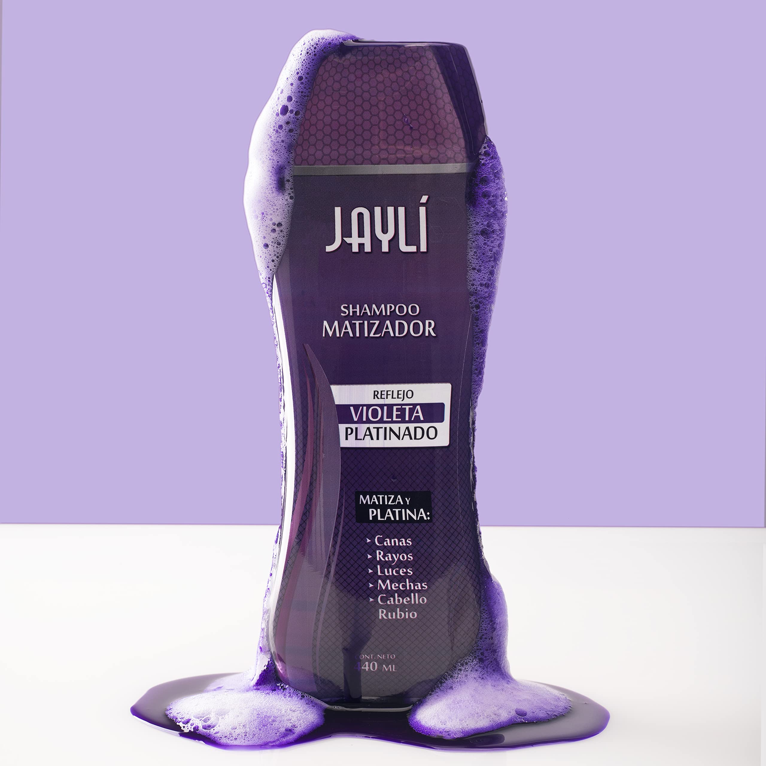 Blonde Toning Shampoo & Conditioner 2 Pack Jayli (Purple Toning for brassy and yellow tones) 14.8 Fl Oz