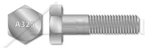 (240 pcs) 3/4"-10 x 6", heavy structural hex bolts, astm a325 type 1, steel, hot dip galvanized