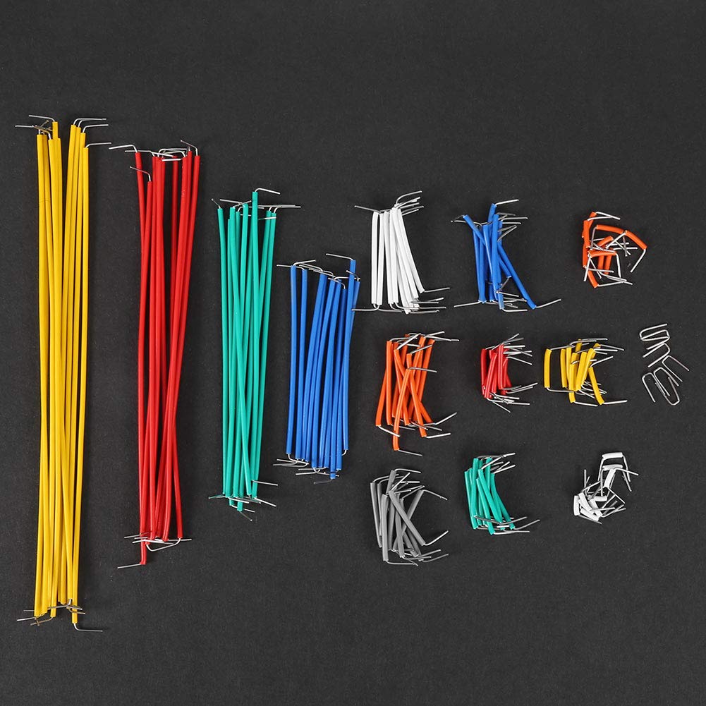 Breadboard Jumper Wires 140 Pcs Breadboard Jumper Wire Kit 14 Lengths Assorted Jumper Wires with Storage Box