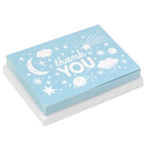 Hallmark Pack of Baby Shower Thank You Cards, Outer Space (20 Thank You Notes and Envelopes)